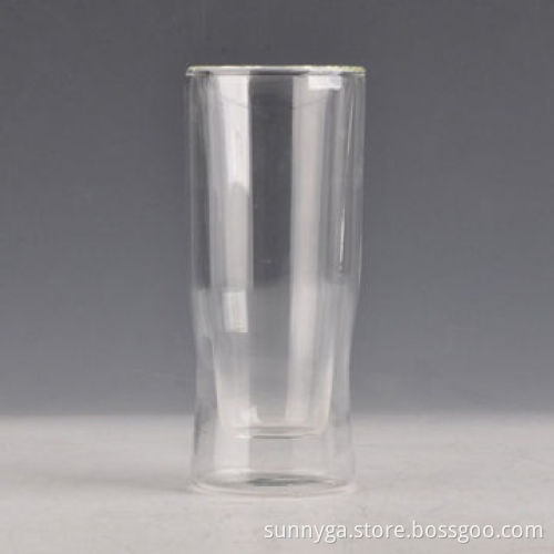 New Double Wall Glass, 210mL Capacity, Customized Sizes Welcomed